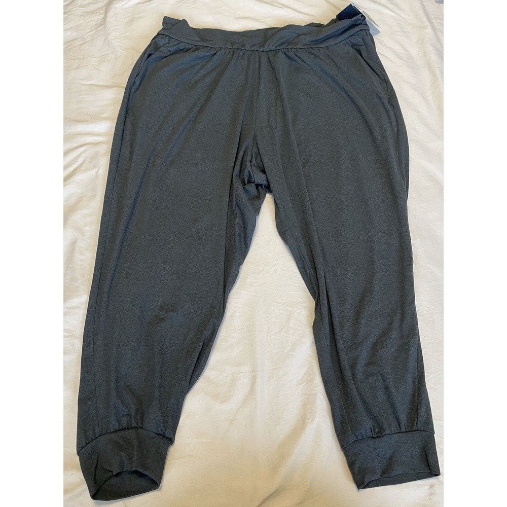Dsg High Rise Jogger Pants Womens Size‎ 2X Black Gray  365 Studio Pockets